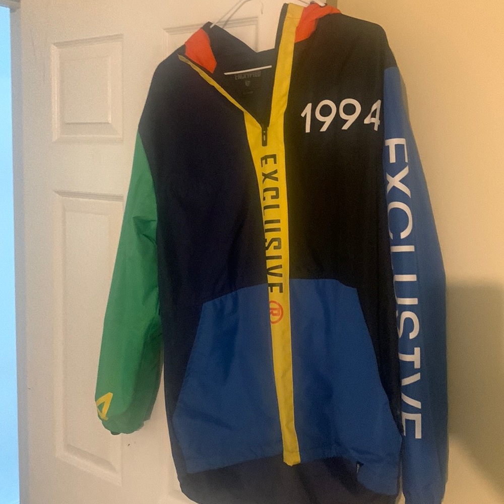 Vintage Colorblock windbreaker